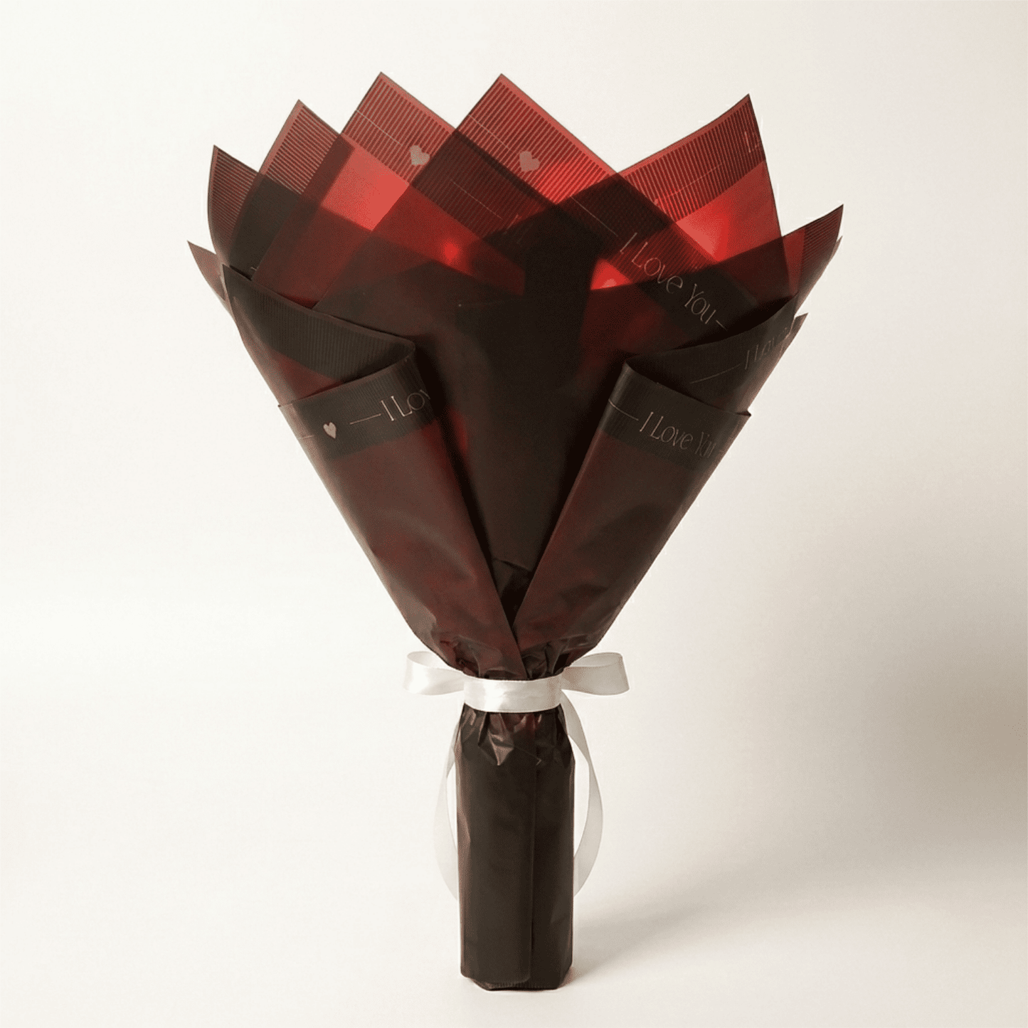 Premium Kırmızı Kelebek Buketi